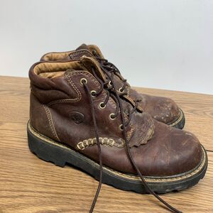 ARIAT Boots Canyon Womens 6.5 Lace-Up Brown Western Work Boots  10001254 17728